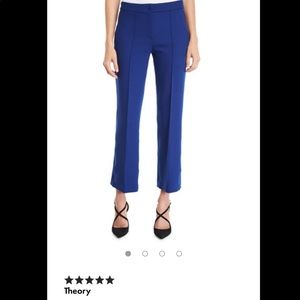 Theory Cardinal Trouser Canton Bi-Stretch SZ 6